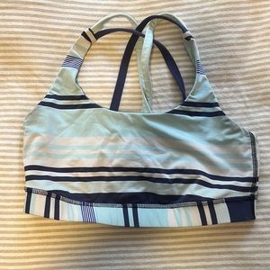 Lululemon sports bra - multi colored size 6